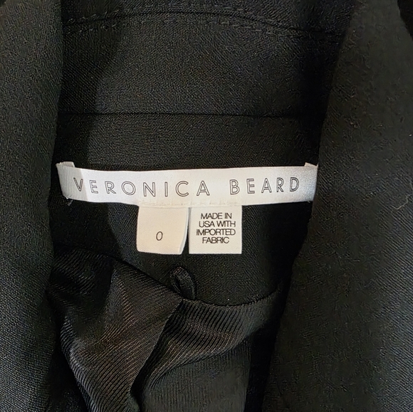 Veronica Beard Black Miller Dickey Blazer with Silver Buttons - Picture 8 of 8